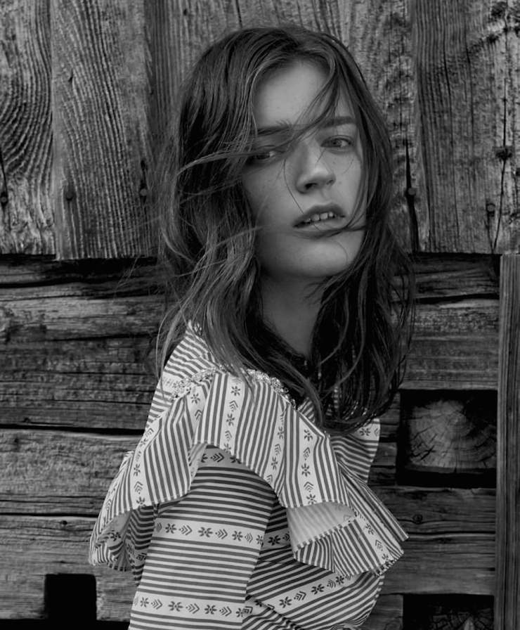 Laura Kampman by Rahel Weiss for Russh | Somewhere 