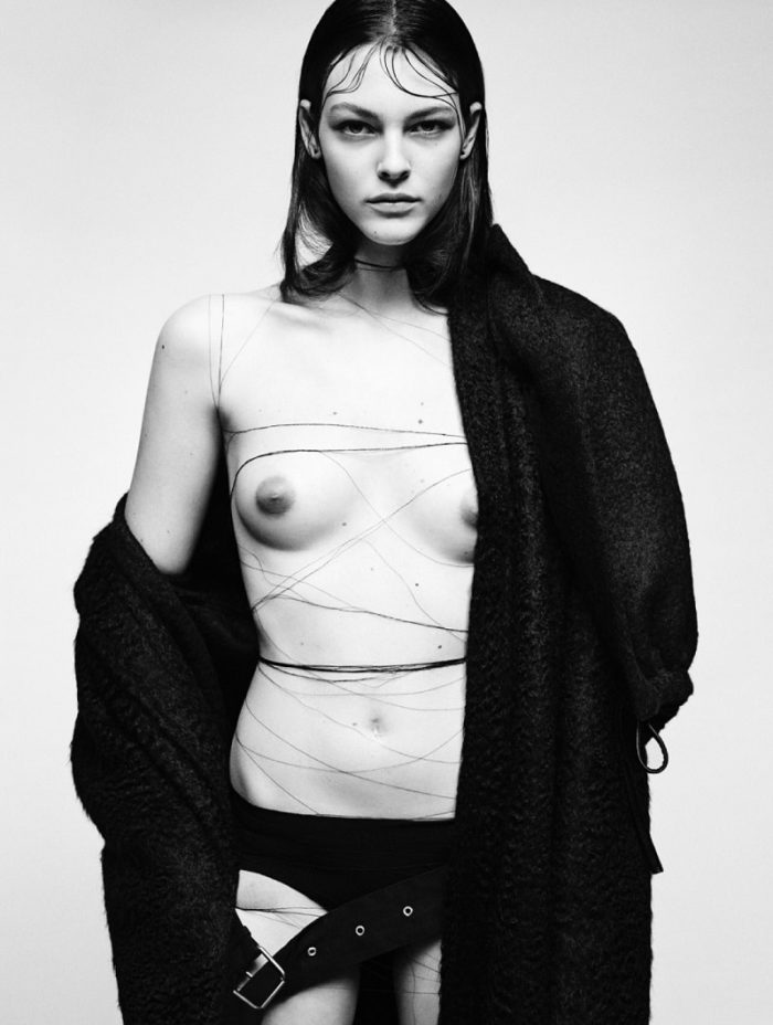 Vittoria Ceretti By Iango Luigi For Exhibition Magazine Fall Winter