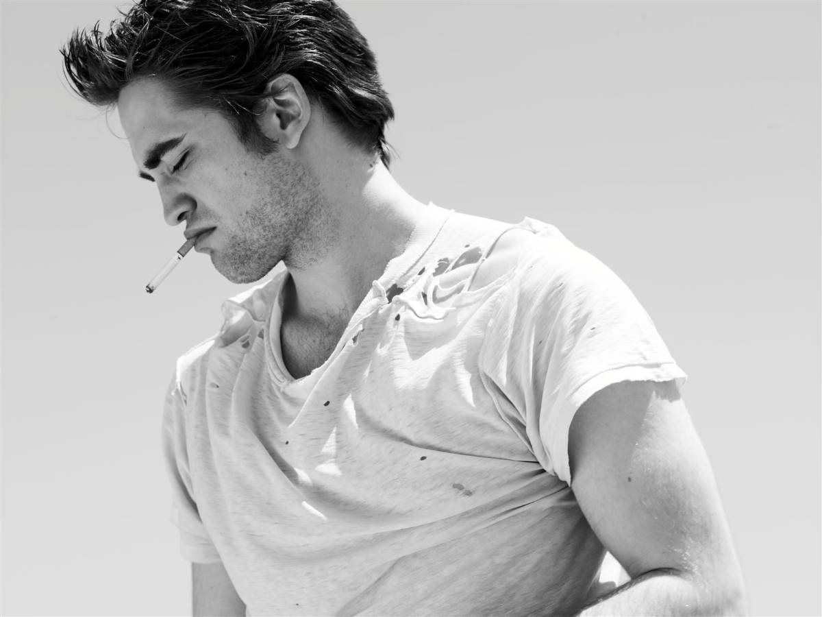 Robert Pattinson by Hedi Slimane for Another Man Fall-Winter 2009