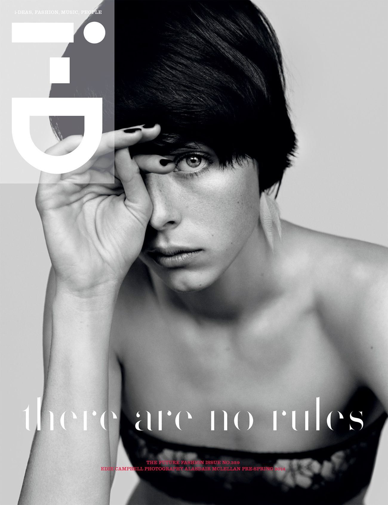 Edie Campbell Covers i-D Magazine Pre-Spring 2014