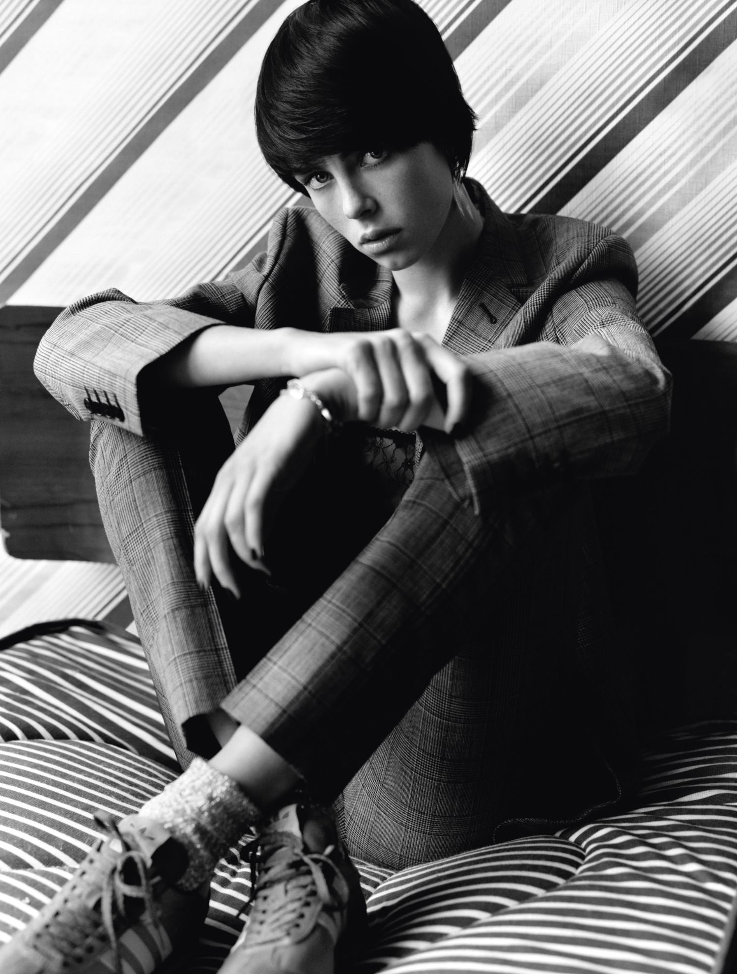 Edie Campbell by Alasdair McLellan for i-D Magazine Pre-Spring 2014