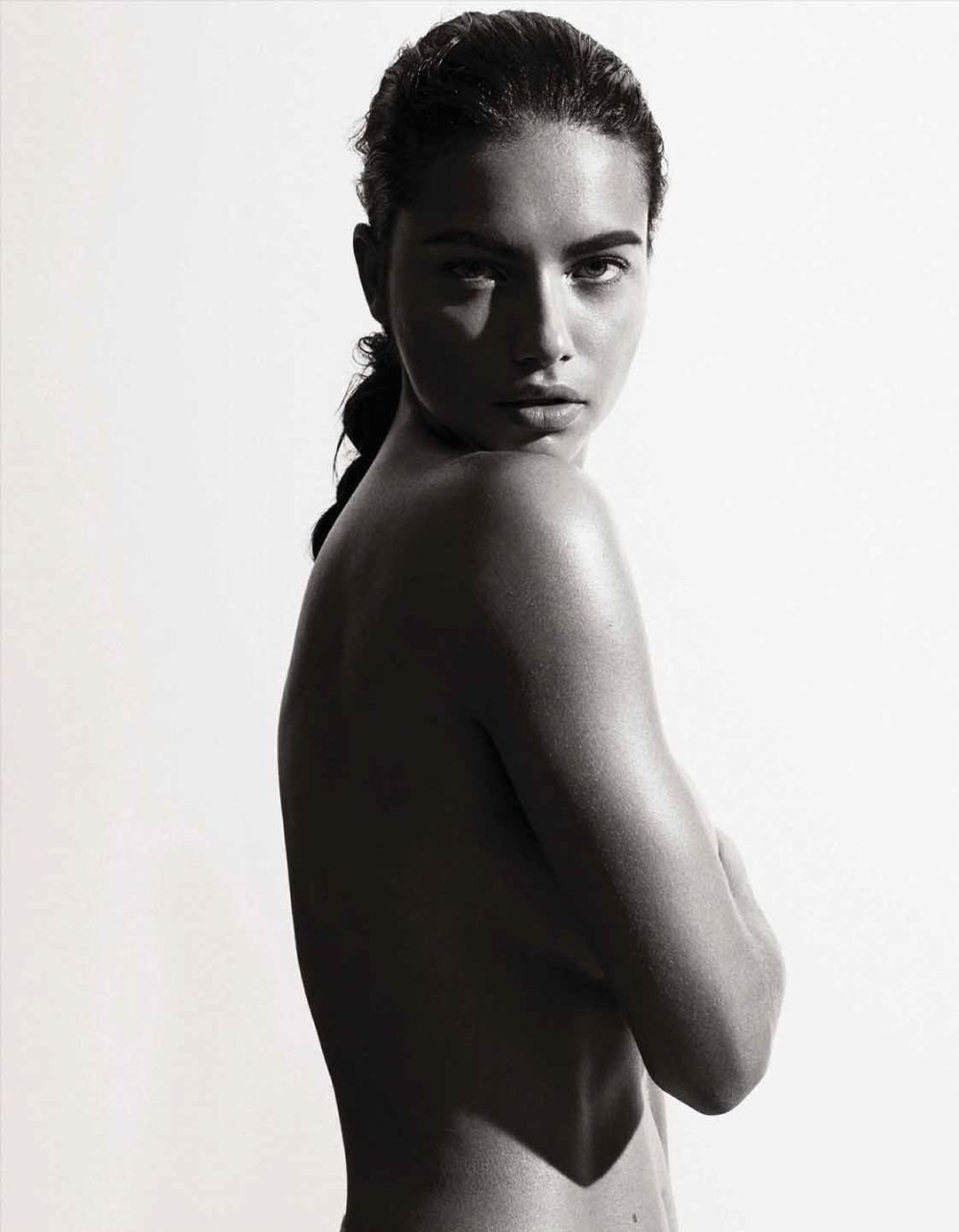 Adriana Lima by Robbie Fimmano for Interview Magazine Germany April 2014