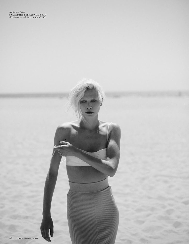 Aline Weber by Annemarieke van Drimmelen for Vogue Netherlands July 2014