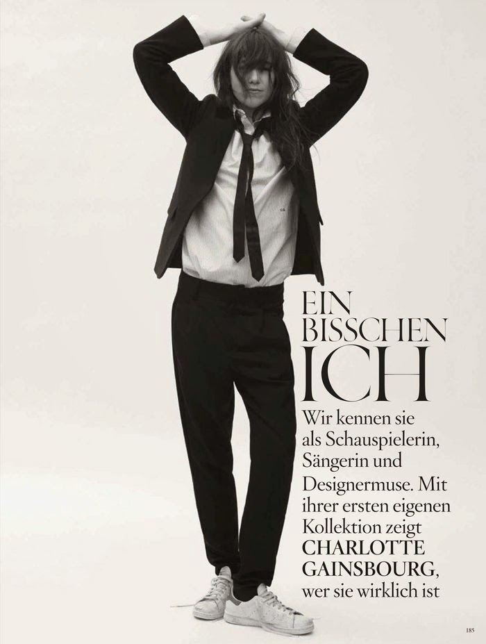 Charlotte Gainsbourg Vogue Germany August 2014 (1)