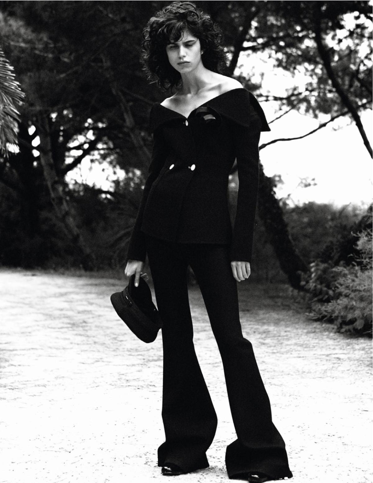 Frenchy Mica Arganaraz by David Sims for Vogue Paris September 2014