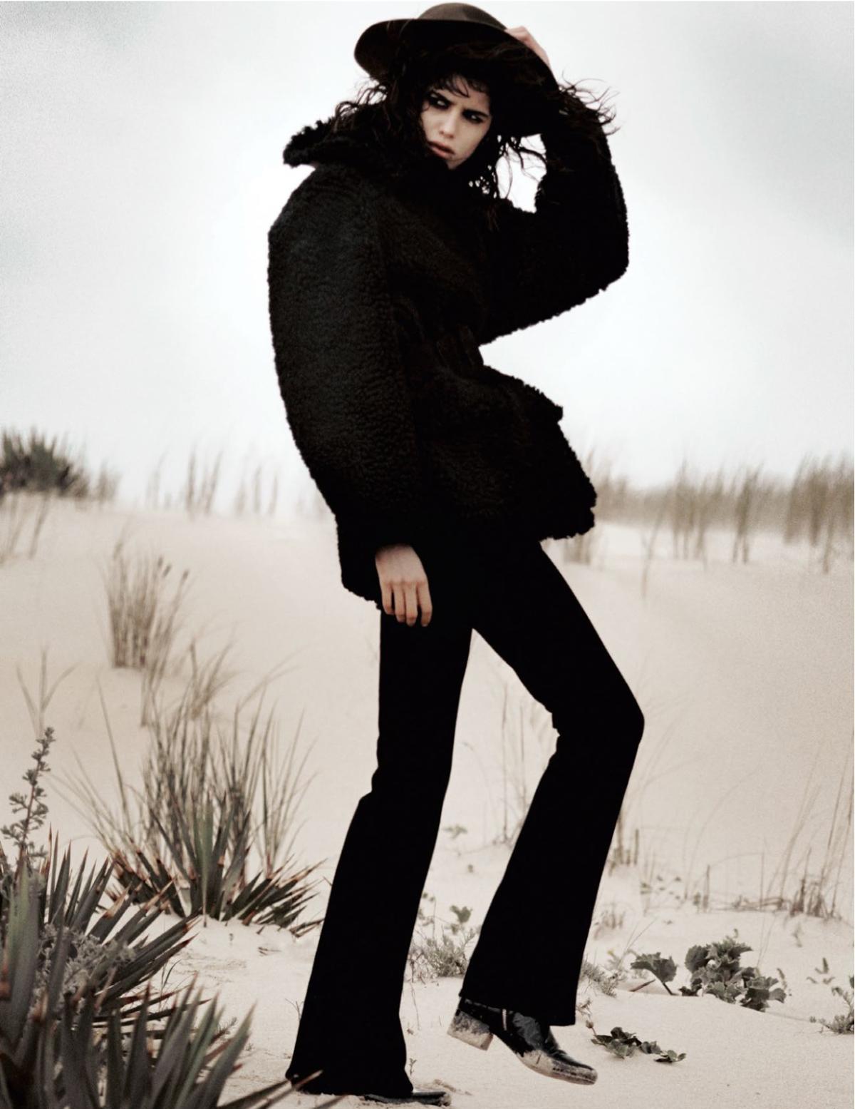 Frenchy Mica Arganaraz by David Sims for Vogue Paris September 2014