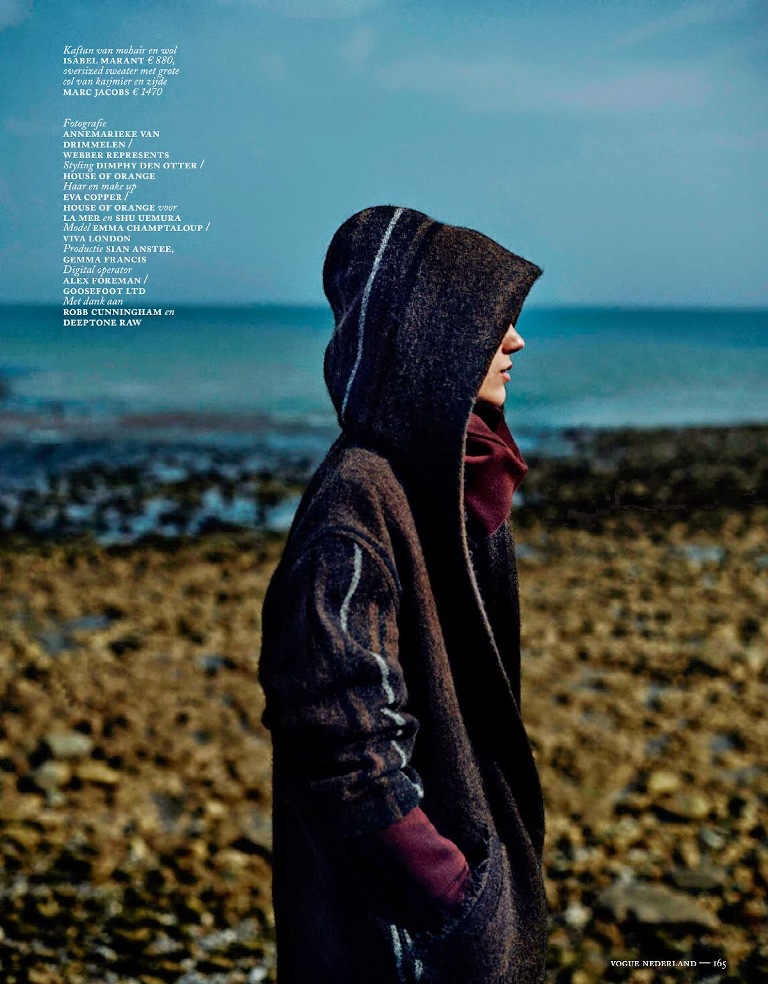 Emma Champtaloup by Annemarieke Van Drimmelen for Vogue Netherlands September 2014