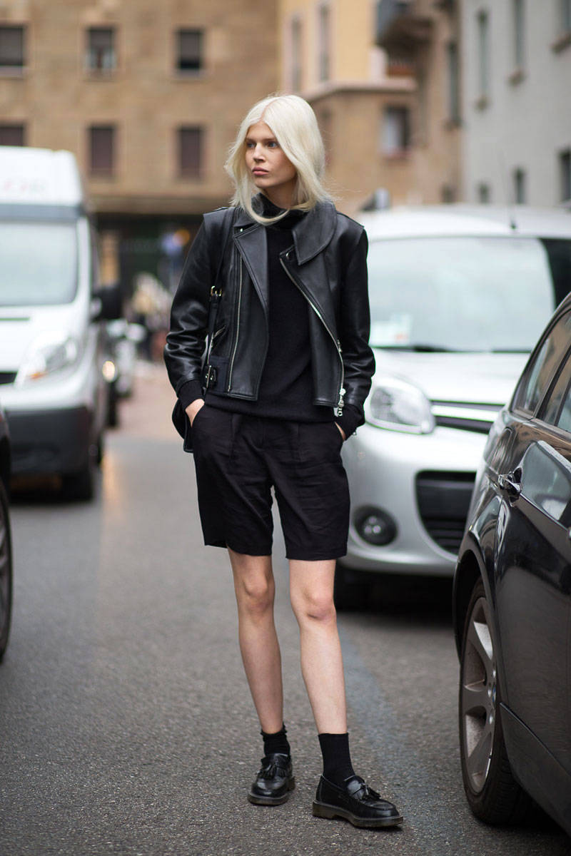 Ola Rudnicka Street Style during Milan Fashion Week Spring-Summer 2015