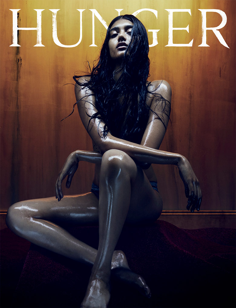 Neelam Gill Covers Hunger Magazine's The Fearles Issue