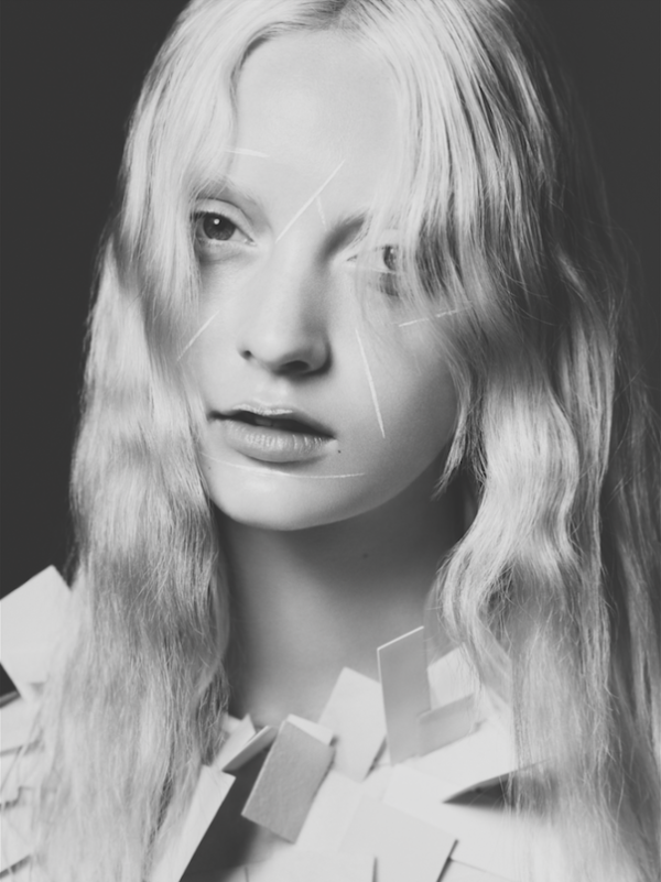  Model: Codie Young. Photographer: Sarah Piantadosi. Stylist: Alexandra Carl. Hair Stylist: Louis Ghewy. Makeup Artist: Inge Grognard    