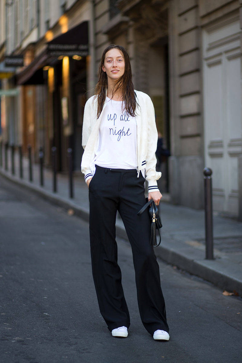 Alana Zimmer Paris Fashion Week Spring 2015 Street Style