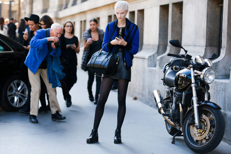 Paris Fashion Week Spring 2015 Street Style