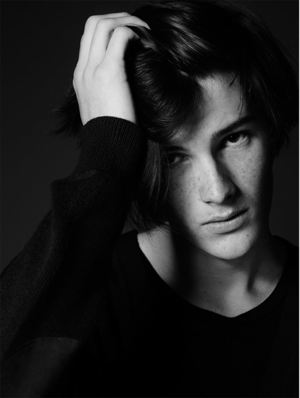 Dylan Brosnan by Hedi Slimane for Saint Laurent Permanent Collection 2014