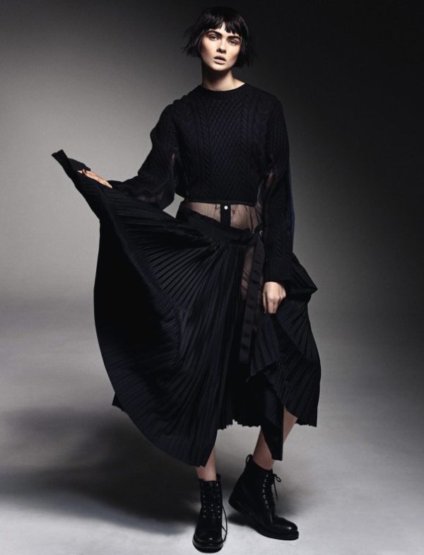 Lara Mullen by Takay for Elle France November 2014 - Fashion Editorials ...