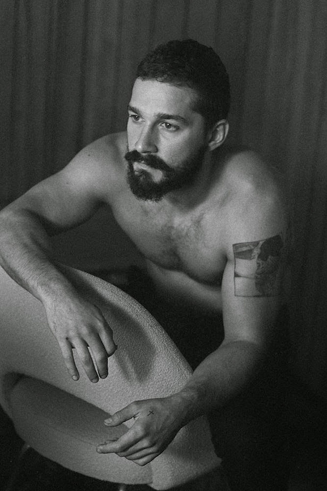 Shia LaBeouf by Craig McDean for Interview Magazine November 2014