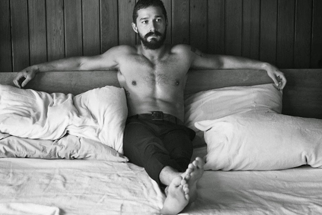 Shia LaBeouf by Craig McDean for Interview Magazine November 2014