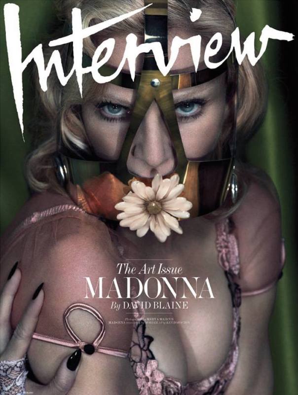 Madonna Covers Interview Magazine December-January 2014-2015