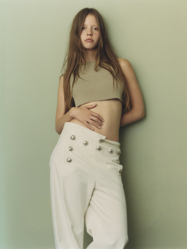 Natural Wonder: Mia Goth by Harley Weir for Vogue UK January 2015