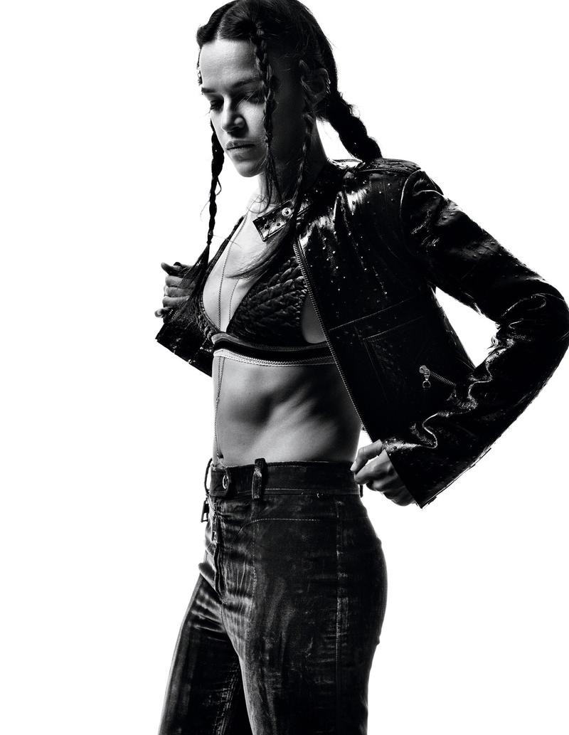 Michelle Rodriguez by Gregory Harris for Interview Magazine February 2015