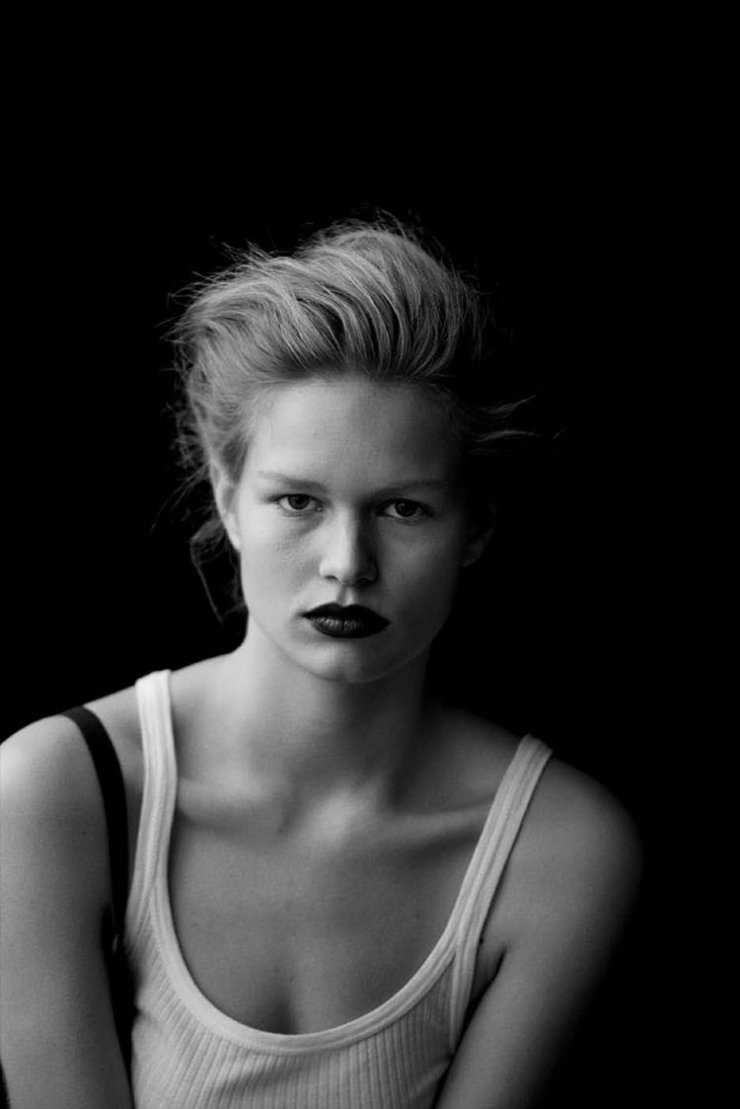 Anna Ewers By Peter Lindbergh For Vogue Germany March 2015 