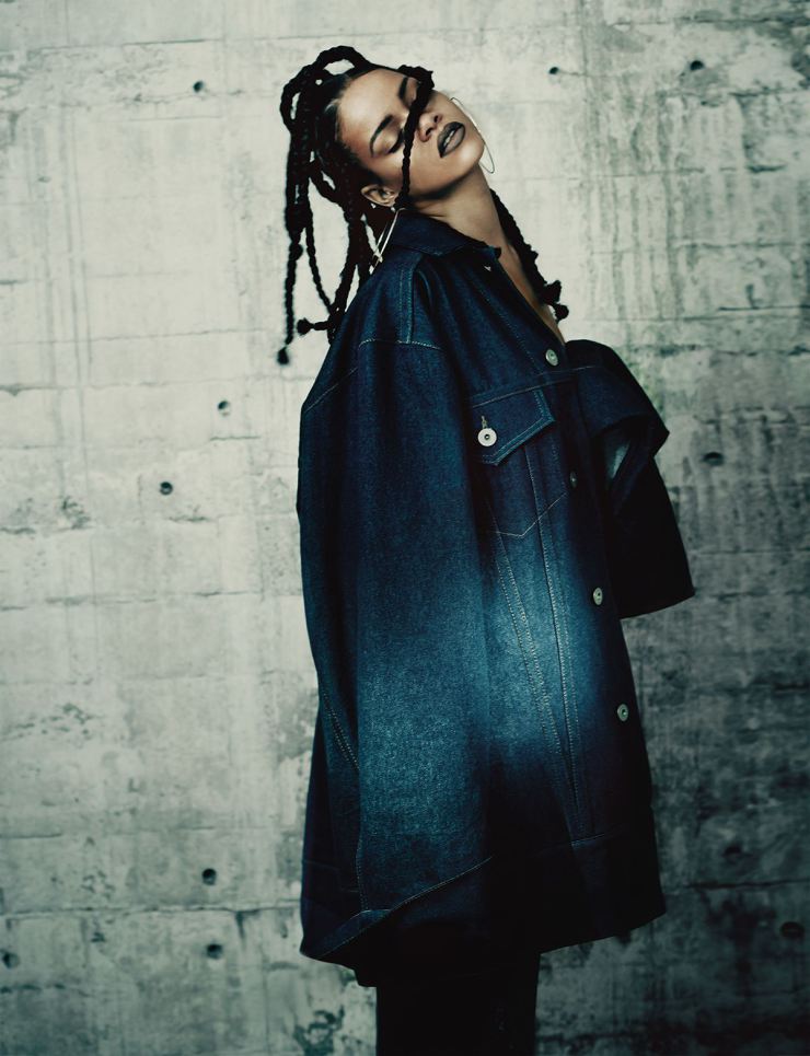 Rihanna by Paolo Roversi for i-D Magazine Pre-Spring 2015
