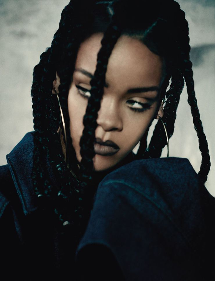Music Issue: Rihanna by Paolo Roversi for i-D Magazine Pre-Spring 2015