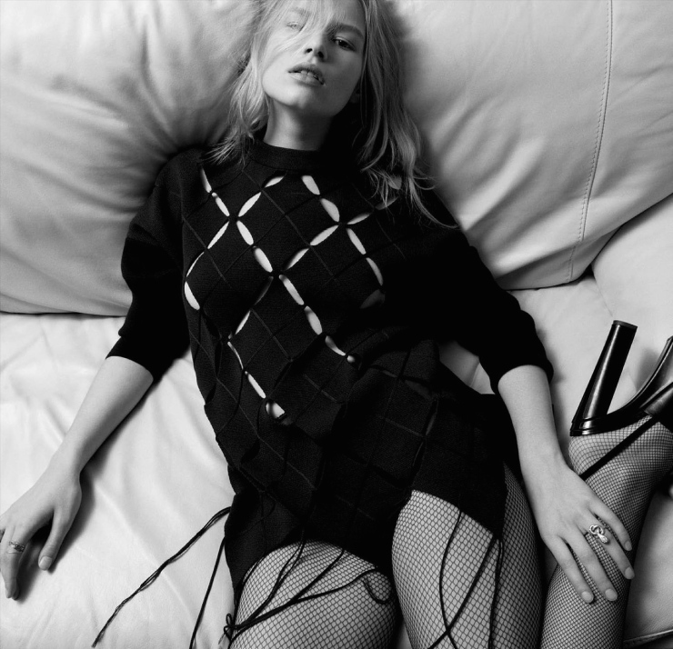 Anna Ewers by Daniel Jackson for Vogue Germany March 2015