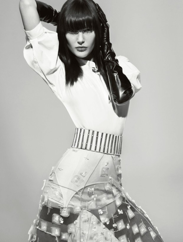 Catherine McNeil by Tom Munro for Numero Magazine March 2015 - Fashion ...