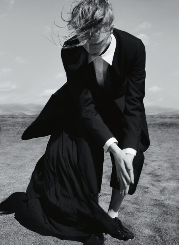 Julia Hafstrom by Txema Yeste for Numero Magazine March 2015 - Fashion ...