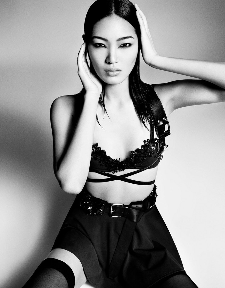 Chiharu Okunugi By Luigi Murenu & Iango Henzi for Vogue Japan April 2015 Digital Generation 