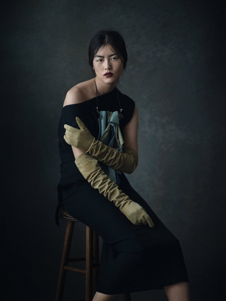 Liu Wen by Boo George for Vogue China April 2015 - Fashion Editorials ...