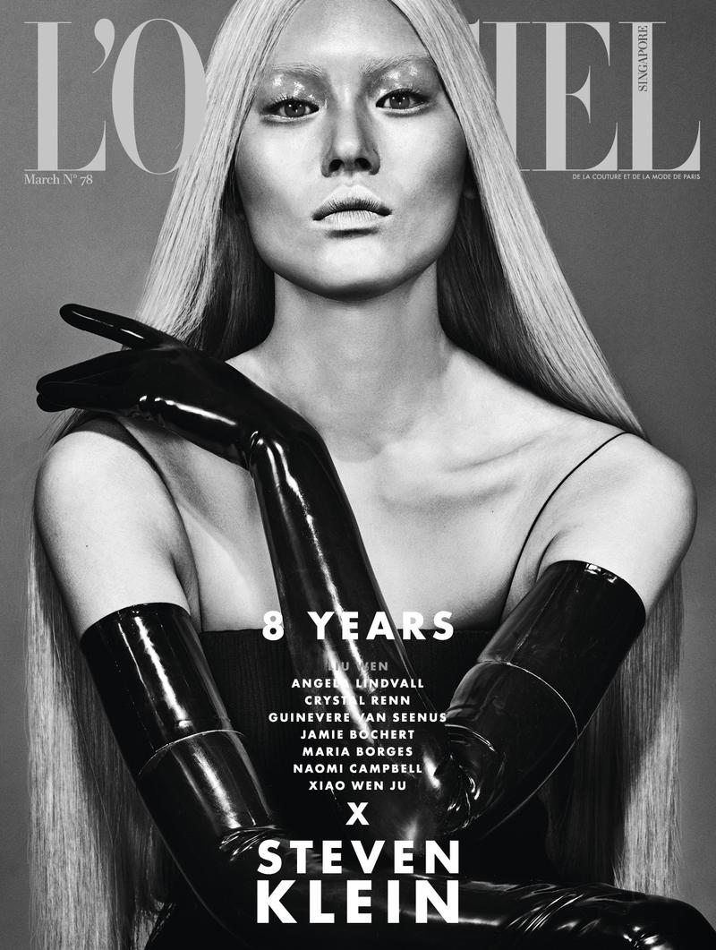 L'Officiel Singapore's 8th Anniversary Issue Covers by Steven Klein