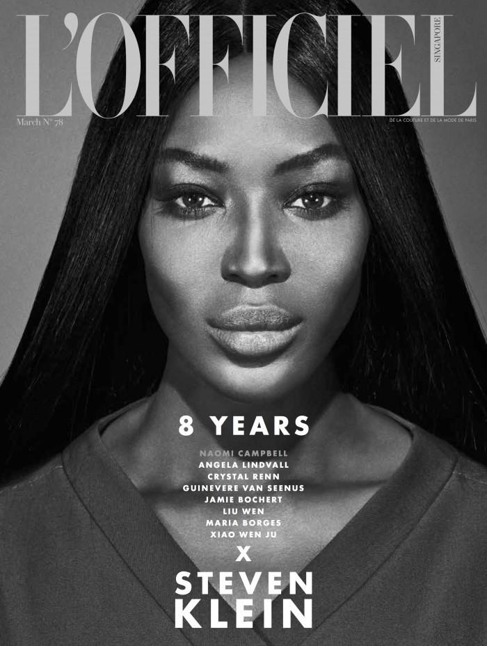 L’Officiel Singapore’s 8th Anniversary Issue Covers by Steven Klein
