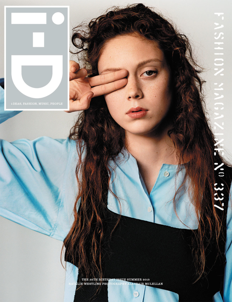 Natalie Westling By Alasdair McLellan For i-D Summer 2015 Cover