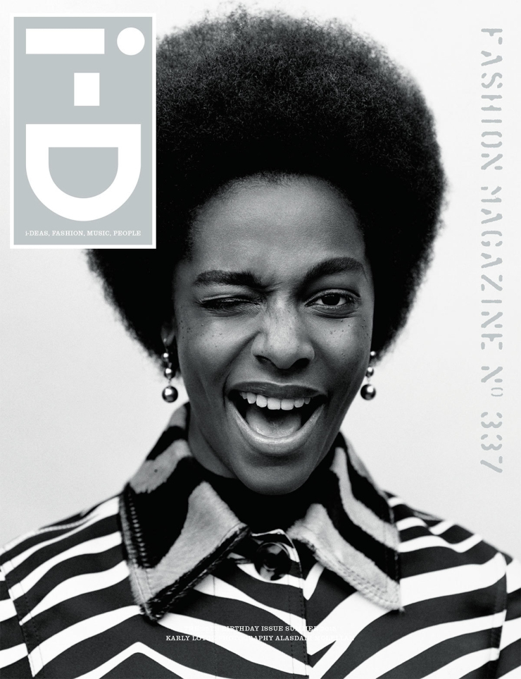 Karly Loyce By Alasdair McLellan For i-D Summer 2015 Cover