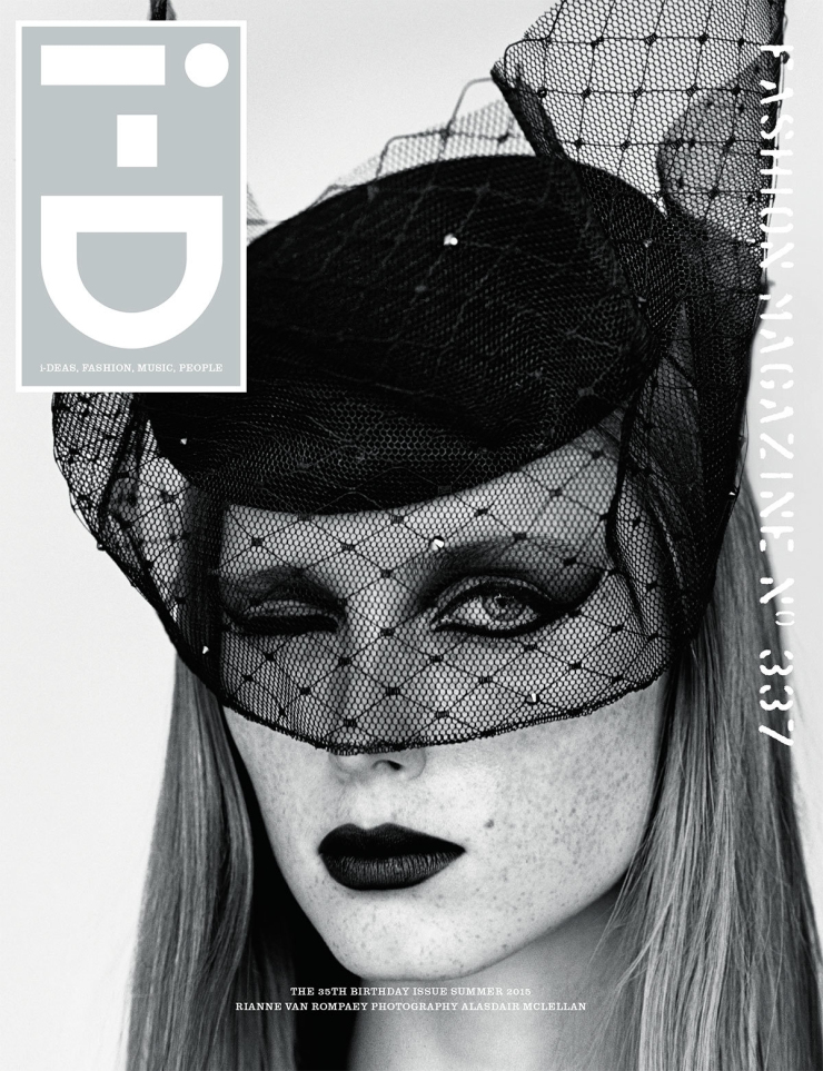 Rianne van Rompaey By Alasdair McLellan For i-D Summer 2015 Cover 35th Anniversary Issue