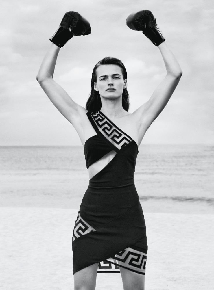 The Iconic Issue: Edita Vilkeviciute by Collier Schorr for Flair Magazine May 2015