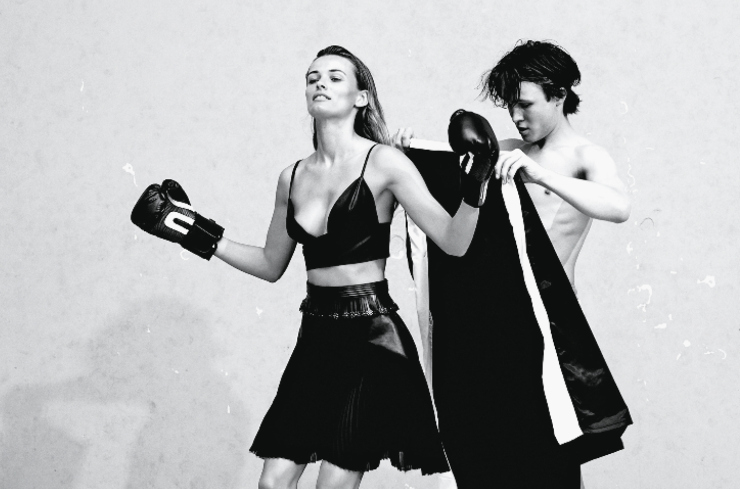 The Iconic Issue: Edita Vilkeviciute by Collier Schorr for Flair Magazine May 2015