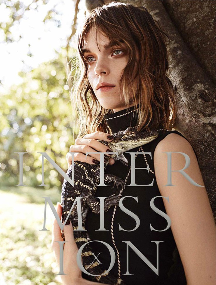 Meghan Collison Covers Intermission Magazine Spring-Summer 2015