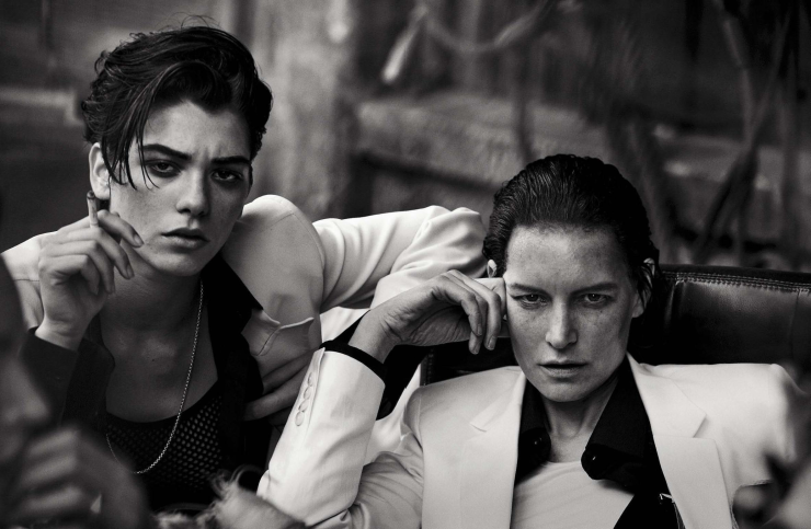 Steffy Argelich by Peter Lindbergh for Vogue Italia May 2015