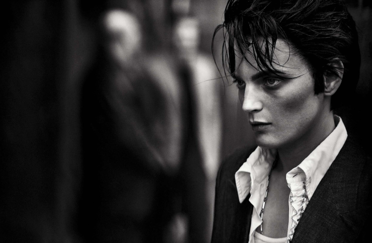Lunch in Brooklyn by Peter Lindbergh for Vogue Italia May 2015