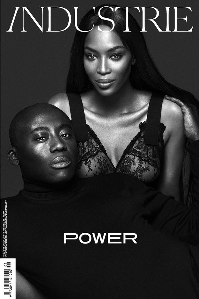 Edward Enninful & Naomi Campbell by Mert & Marcus for Industrie Magazine Spring-Summer 2015