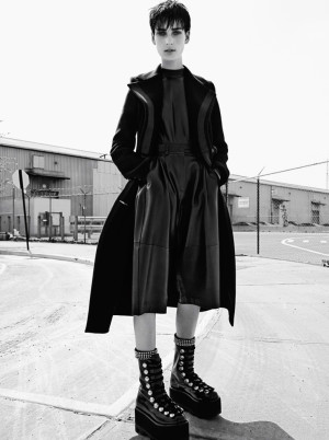 A Fresh Coat: Julia Bergshoeff by Patrick Demarchelier for British ...