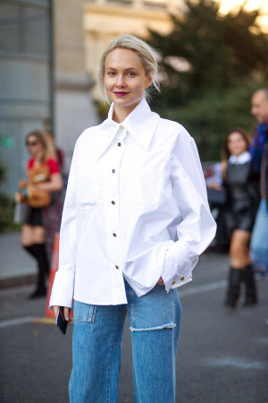 Paris Fashion Week Spring 2016 Street Style - Minimalist Street Style ...