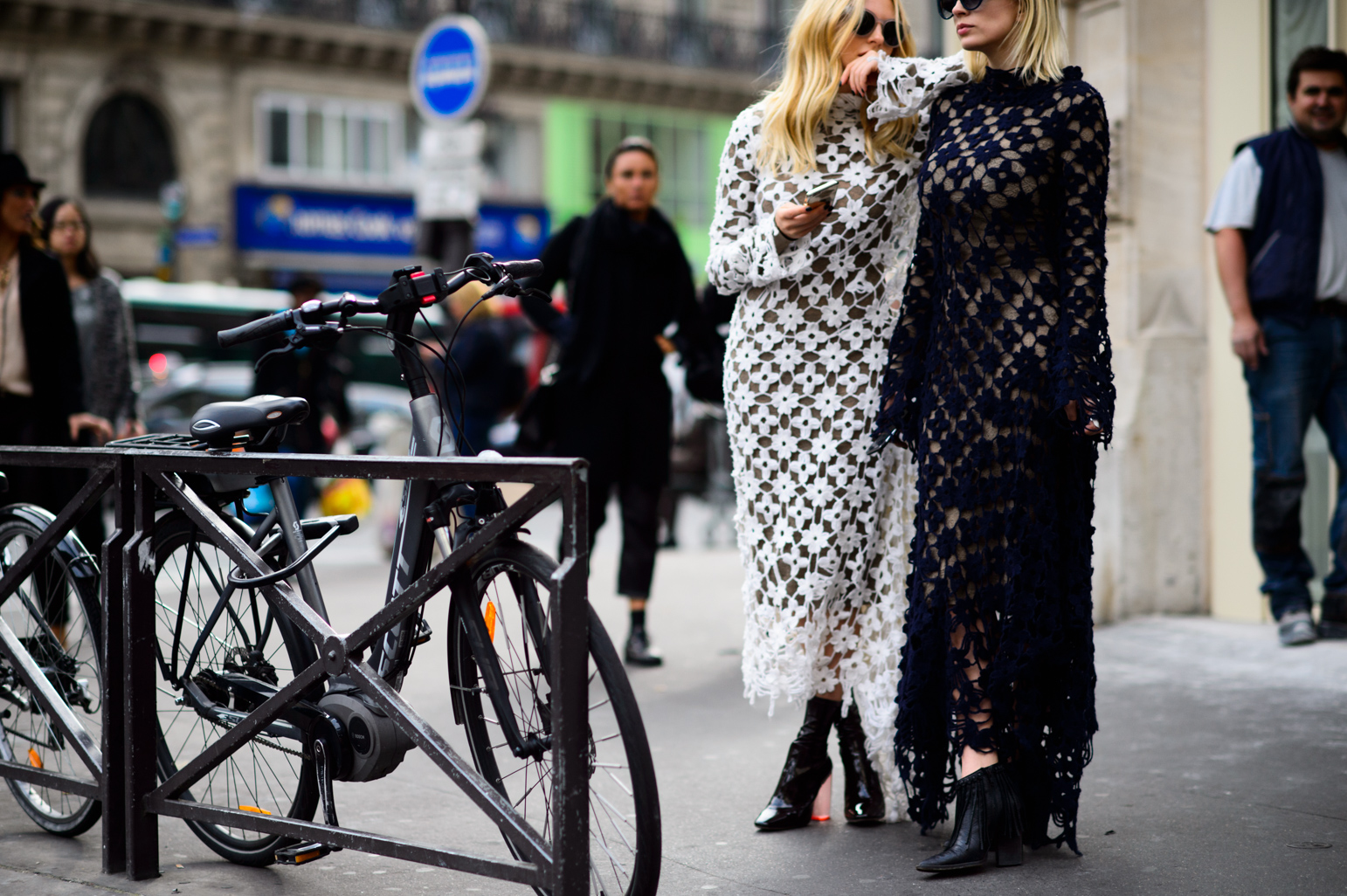 Paris Fashion Week Spring 2016 Street Style 