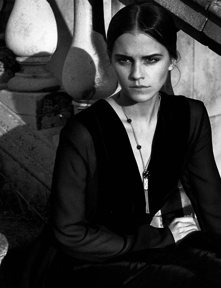 Emma Watson by Vincent Peters for Vogue Italia November 2015