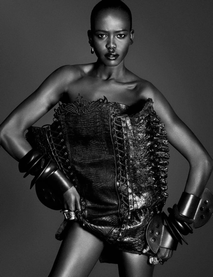Afrika Art by Iango & Luigi for Vogue Germany December 2015 - Fashion ...