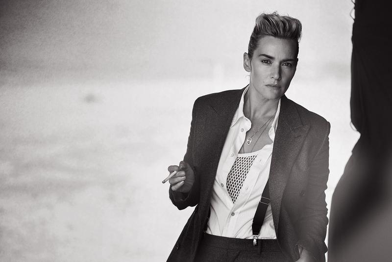 Androgynous Kate Winslet By Peter Lindbergh For L'uomo Vogue November 2015 (4)