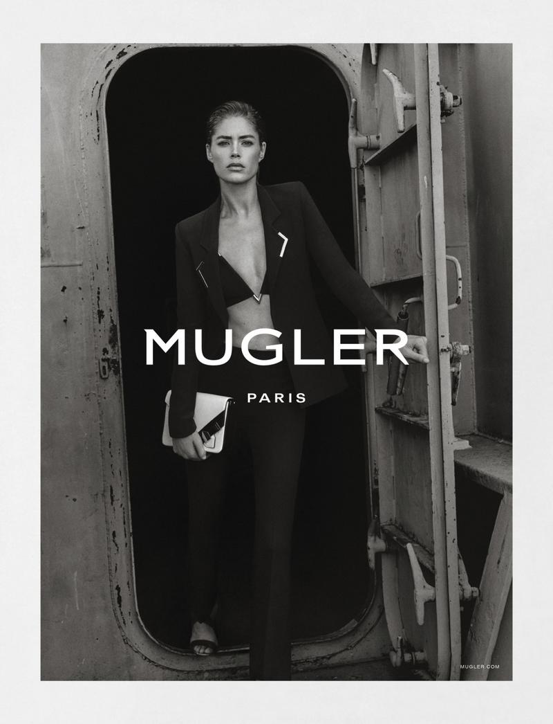 Doutzen Kroes by Christian MacDonald for Mugler Spring-Summer 2016 Ad Campaign