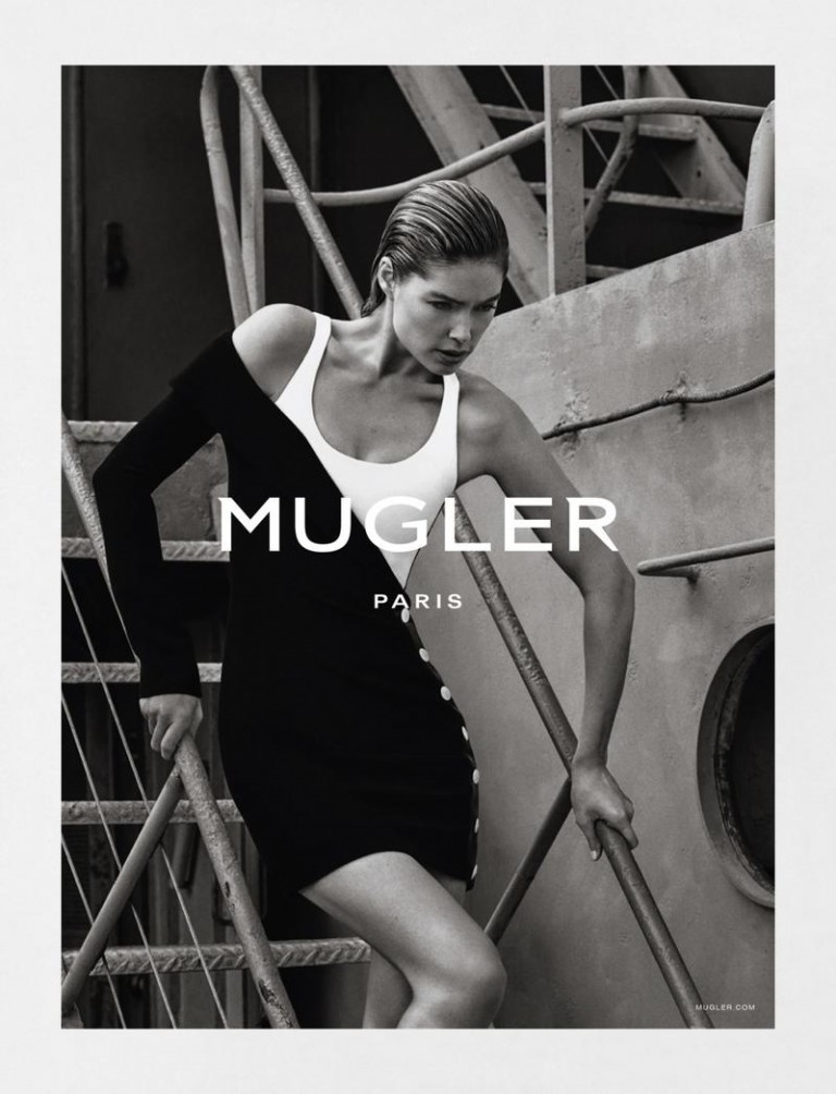 Doutzen Kroes by Christian MacDonald for Mugler Spring-Summer 2016 Ad ...